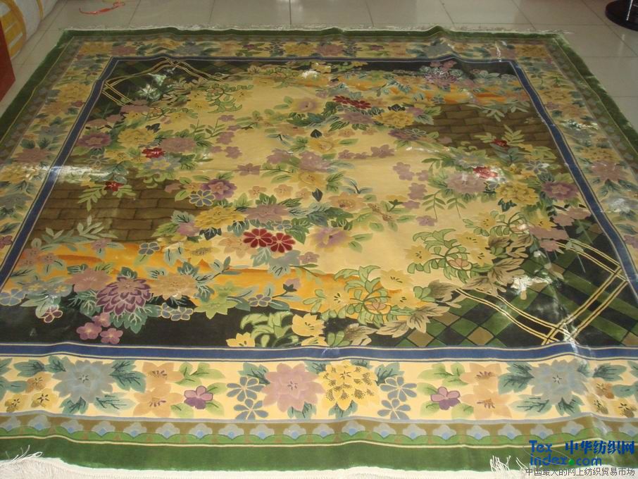 絲毯 東方地毯 工藝毯 規(guī)格2x3--9x12 用途地毯 成份真絲 型號st-001